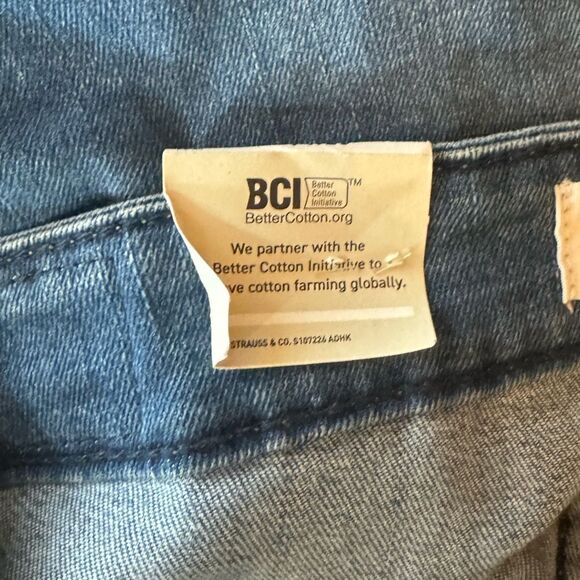 NWT Levi’s Siganture Blue Jean Shorts size 6 - Picture 6 of 7